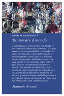 Rinnovare il mondo