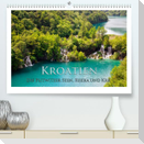Kroatien - Plitwitzer Seen, Rijeka und Krk (Premium, hochwertiger DIN A2 Wandkalender 2022, Kunstdruck in Hochglanz)