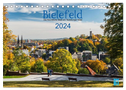 Bielefeld - Die freundliche Stadt am Teutoburger Wald (Tischkalender 2024 DIN A5 quer), CALVENDO Monatskalender