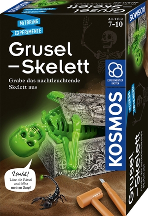 Grusel-Skelett - Experimentierkasten. Franckh-Kosmos, 2026.