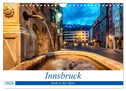 Innsbruck - Stadt in den Alpen (Wandkalender 2024 DIN A4 quer), CALVENDO Monatskalender