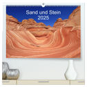 Sand und Stein 2025 (hochwertiger Premium Wandkalender 2025 DIN A2 quer), Kunstdruck in Hochglanz