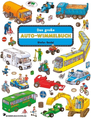 Seidel, Stefan. Das große Auto Wimmelbuch - Classic Edition. Adrian Wimmelbuchverlag, 2013.