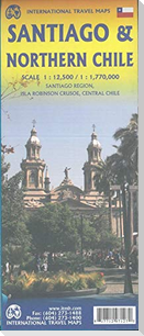 ITM City Map Santiago 1 : 12 500 / Northern Chile 1 : 1 770 000