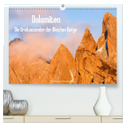 Dolomiten - Die Dreitausender der Bleichen Berge (hochwertiger Premium Wandkalender 2024 DIN A2 quer), Kunstdruck in Hochglanz