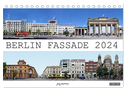 Berlin Fassade (Tischkalender 2024 DIN A5 quer), CALVENDO Monatskalender