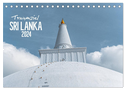 Traumziel Sri Lanka (Tischkalender 2024 DIN A5 quer), CALVENDO Monatskalender