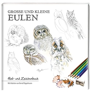Pöppelmann, Bernd. Große und kleine Eulen - Mal- und Zeichenbuch. Tecklenborg Verlag GmbH, 2021.