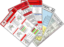 Intensiv-Station Karten-Set - Analgesie & Sedierung, Blutgase & Differentialdiagnose, Herzrhythmusstörungen, Inkompatibilitäten intravenöser Medikamente, Reanimation
