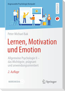 Lernen, Motivation und Emotion