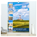 NORDSEEFLAIR - St. Peter Ording und Westerhever (hochwertiger Premium Wandkalender 2025 DIN A2 hoch), Kunstdruck in Hochglanz