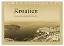Kroatien (Tischkalender 2024 DIN A5 quer), CALVENDO Monatskalender