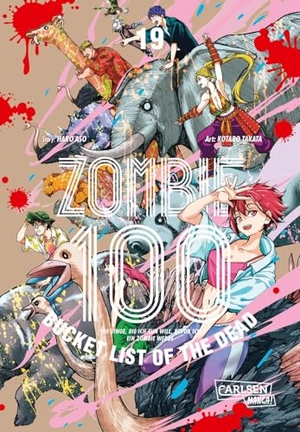 Takata, Kotaro / Haro Aso. Zombie 100 - Bucket List of the Dead 19 - Comedy-Action-Manga ab 16 Jahren über Glück und Bestimmung trotz Weltuntergang. Carlsen Verlag GmbH, 2026.
