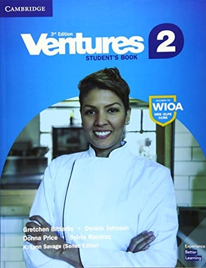 Bitterlin, Gretchen / Johnson, Dennis et al. Ventures Level 2 Student's Book. Cambridge University Press & Assessment, 2018.