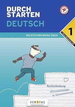 Blieberger, Gernot. Durchstarten 1. Klasse - Deutsch AHS -  Rechtschreibung - Übungsbuch mit Lösungen. Veritas Verlag, 2019.