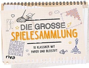 Die große Spielesammlung - 20 Klassiker mit Papier und Bleistift. riva Verlag, 2019.