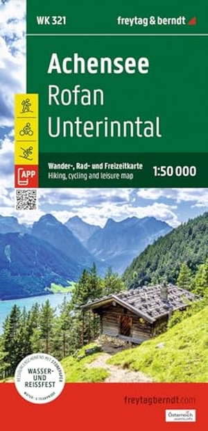 freytag & berndt Wanderkarte WK 321 Achensee - Rofan - Unterinntal 1:50.000. Freytag + Berndt, 2026.