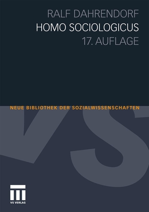 Dahrendorf, Ralf. Homo Sociologicus - Ein Versuch zur Geschichte, Bedeutung und Kritik der Kategorie der sozialen Rolle. VS Verlag für Sozialw., 2010.