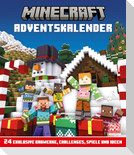 Minecraft Adventskalender. 24 exklusive Bauwerke, Challenges, Spiele und Ideen