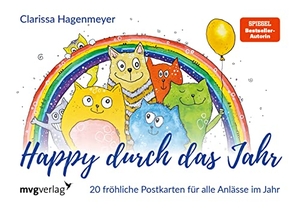 Hagenmeyer, Clarissa. Happy durch das Jahr: Postkarten - 20 fröhliche Postkarten für alle Anlässe im Jahr. MVG Moderne Vlgs. Ges., 2023.