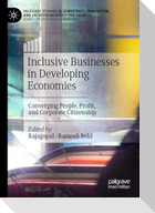 Inclusive Businesses in Developing Economies