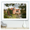 Burgen und Schlösser im nördlichen Ruhrgebiet (hochwertiger Premium Wandkalender 2024 DIN A2 quer), Kunstdruck in Hochglanz