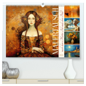 Malertausch (hochwertiger Premium Wandkalender 2024 DIN A2 quer), Kunstdruck in Hochglanz