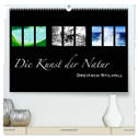 Die Kunst der Natur - Dreifach Stilvoll (hochwertiger Premium Wandkalender 2024 DIN A2 quer), Kunstdruck in Hochglanz