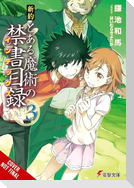 A Certain Magical Index NT, Vol. 3 (light novel)
