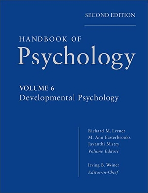 Weiner, Irving B / Lerner, Richard M et al. Handbook of Psychology, Developmental Psychology. Wiley, 2012.