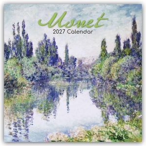 Gifted Stationery Co. Ltd. Claude Monet 2027 - 16-Monatskalender - Original Gifted Stationery-Kalender [Mehrsprachig] [Kalender]. Browntrout Verlags GmbH, 2026.