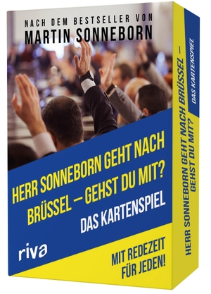 Herr Sonneborn geht nach Brüssel - gehst du mit? - Das Kartenspiel. riva Verlag, 2020.