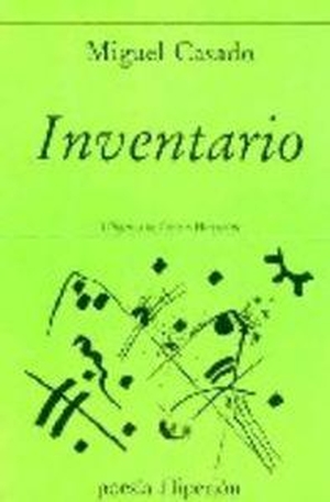 Casado, Miguel. Inventario. Hiperión, 1987.