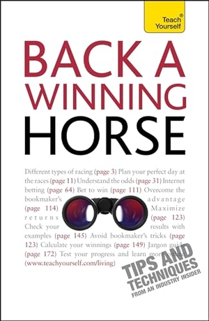 Levez, Belinda. Back a Winning Horse - An introductory guide to betting on horse racing. Hachette Australia, 2010.