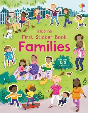 Bathie, Holly / Alice Beecham. First Sticker Book Families. Usborne Books, 2024.