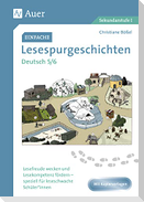 Einfache Lesespurgeschichten Deutsch 5-6