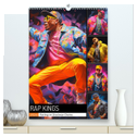 Rap Kings. Paintings im Streetwear-Charme (hochwertiger Premium Wandkalender 2024 DIN A2 hoch), Kunstdruck in Hochglanz