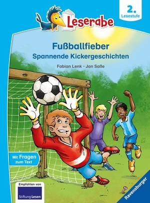 Lenk, Fabian. Fußballfieber, Spannende Kickergeschichten - Leserabe ab 2. Klasse - Erstlesebuch für Kinder ab 7 Jahren. Ravensburger Verlag, 2022.