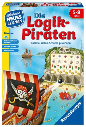 Dirscherl, Wolfgang. Die Logik-Piraten - Rätseln, zielen, Schätze gewinnen. Ravensburger Spieleverlag, 2018.
