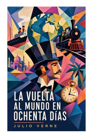 Verne, Julio. La vuelta al mundo en ochenta días - Aventura victoriana, carrera contra el tiempo y travesía global por tren y vapor. e-artnow, 2023.