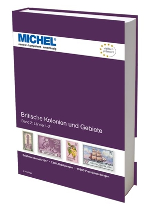 Michel-Redaktion (Hrsg.). Britische Kolonien und Gebiete - Band 2: Länder I bis Z. Schwaneberger Verlag GmbH, 2023.