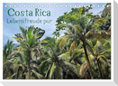 Costa Rica - Lebensfreude pur (Tischkalender 2025 DIN A5 quer), CALVENDO Monatskalender