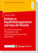Einblicke in Begriffsbildungsprozesse zum Haus der Vierecke