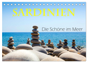 Sardinien - Die Schöne im Meer (Tischkalender 2025 DIN A5 quer), CALVENDO Monatskalender