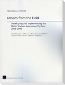Lessons from the Field