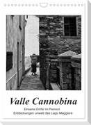 Valle Cannobina - Einsame Dörfer im Piemont (Wandkalender 2024 DIN A4 hoch), CALVENDO Monatskalender