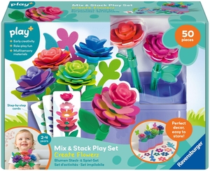 Play+ Blumen Steck- und Spiel-Set: Meine kreative Blütenwelt - ab 2 Jahre. Ravensburger Spieleverlag, 2026.