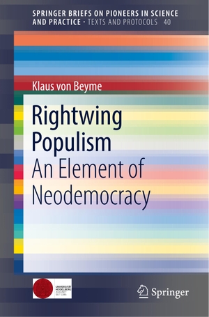 Beyme, Klaus Von. Rightwing Populism - An Element of Neodemocracy. Springer International Publishing, 2018.