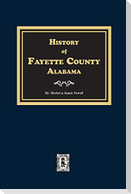 History of Fayette County, Alabama