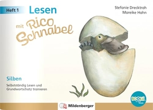 Drecktrah, Stefanie / Mareike Hahn. Lesen mit Rico Schnabel, Heft 1: Silben - für BOOKii® - Selbstständig Lesen und Grundwortschatz trainieren. Mildenberger Verlag GmbH, 2026.